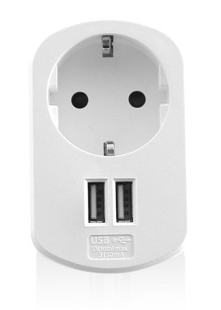EW1211 cargador de dispositivo móvil Smartphone, Tableta Blanco Corriente alterna Interior