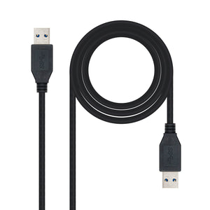 10.01.1001-BK cable USB USB 3.2 Gen 1 (3.1 Gen 1) 1 m USB A Negro
