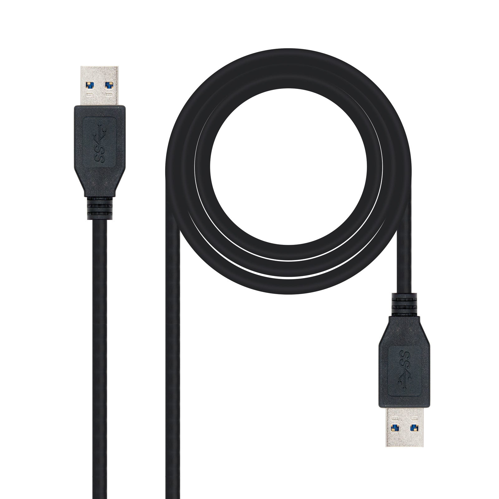 10.01.1001-BK cable USB USB 3.2 Gen 1 (3.1 Gen 1) 1 m USB A Negro