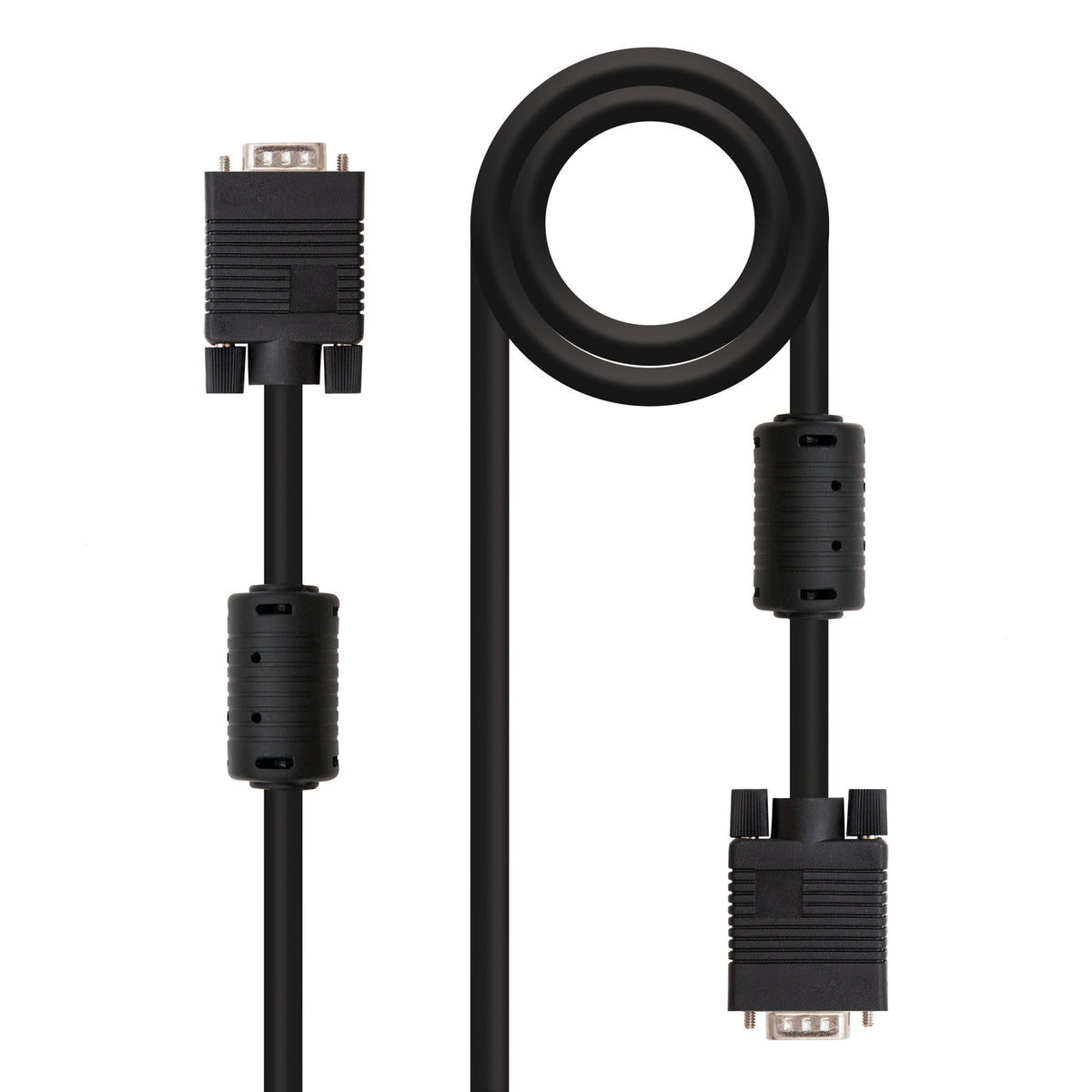 CABLE SVGA CON FERRITA HDB15/M-HDB15/M 1.8 M