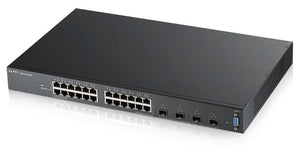 XGS2210-28 Gestionado L2 Gigabit Ethernet (10/100/1000) 1U Negro