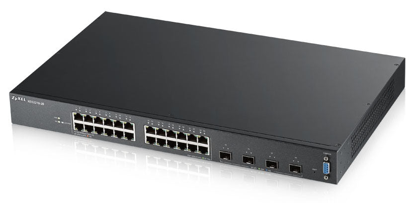 XGS2210-28 Gestionado L2 Gigabit Ethernet (10/100/1000) 1U Negro