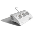 EW3935 base múltiple 1,5 m 5 salidas AC Interior Blanco