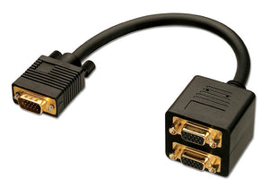 41214 cable VGA 0,18 m VGA (D-Sub) Negro