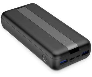 LCBA20000U02 batería externa Polímero de litio 20000 mAh Negro