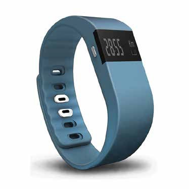 XSB60 Wristband activity tracker 0.49" OLED Inalámbrico Gris