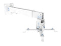 Soporte de pared de techo para proyector, blanco