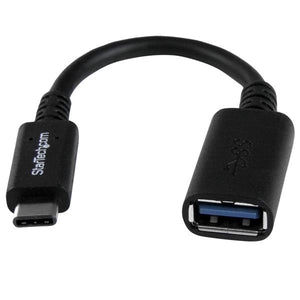 Adaptador USB-C a USB - USB 3.0 (5Gbps) - 15cm - con Certificación USB-IF - USB-C a USB-A - USB 3.2 Gen 1 - Adaptador USB Tipo C