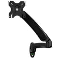 ARMPIVWALL soporte para monitor 76,2 cm (30") Pared Negro