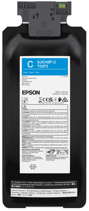 SJIC48P-C cartucho de tinta 1 pieza(s) Original Cian