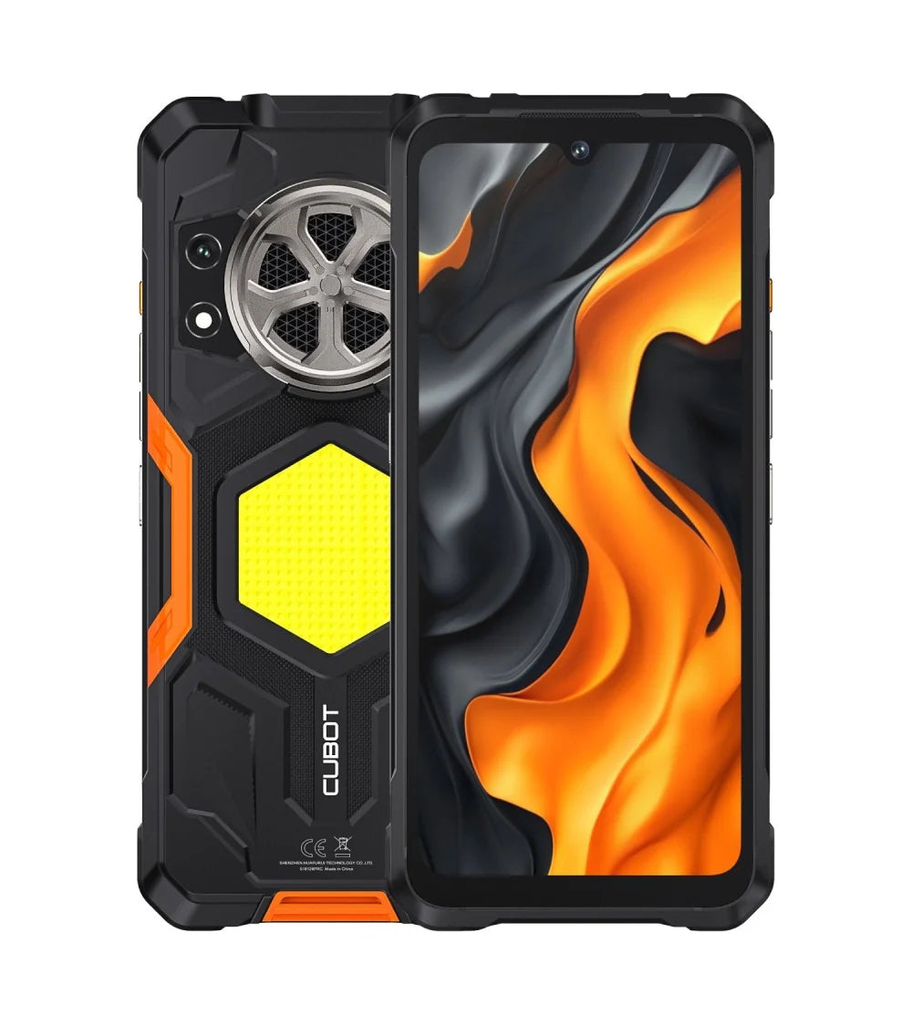 KK Power 5 17,5 cm (6.88") SIM doble Android 15 4G USB Tipo C 6 GB 128 GB 15300 mAh Negro, Naranja