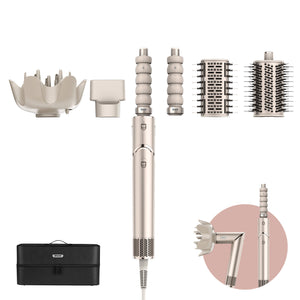 Haushaltsgeräte Herramienta de peinado con múltiples accesorios Caliente Beige 1650 W 2,5 m