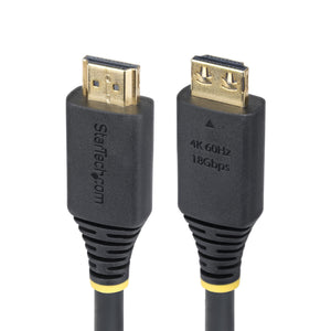Cable HDMI de Alta Velocidad de 0,9m con Conectores con Agarre - 4K 60Hz/1440p 144Hz - HDR10/HDCP 2.2/ARC - 18Gbps - Cable HDMI 2.0 - Recubrimiento de TPE