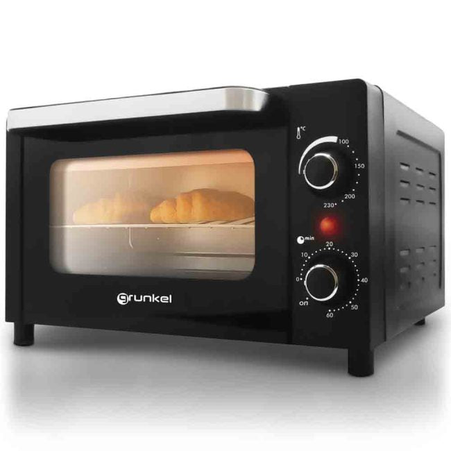 HR-10MINI horno tostador 10 L 1600 W Negro
