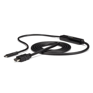 Cable Adaptador USB-C a HDMI 4K 60Hz HDR10 de 1m - Cable Adaptador de Vídeo Ultra HD USB Tipo C a HDMI 2.0b - Conversor USB-C a HDMI HDR para Monitor/Pantalla - Modo Alt DP 1.4 HBR3
