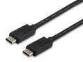 Cable USB 2.0 C a C, M/M, 1,0m, PD 60W