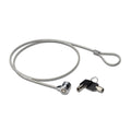 EW1242 cable antirrobo Negro, Acero inoxidable 1,5 m