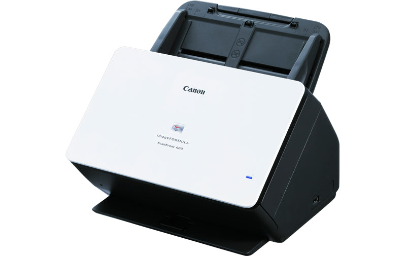 imageFORMULA ScanFront 400 Escáner con alimentador automático de documentos (ADF) 600 x 600 DPI A4 Negro, Blanco