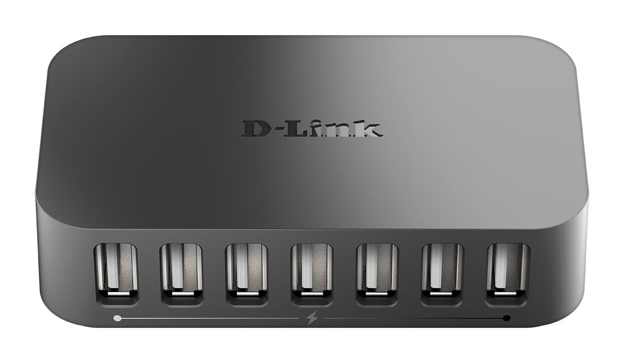 DUB-H7 USB 2.0 Type-B 480 Mbit/s Negro