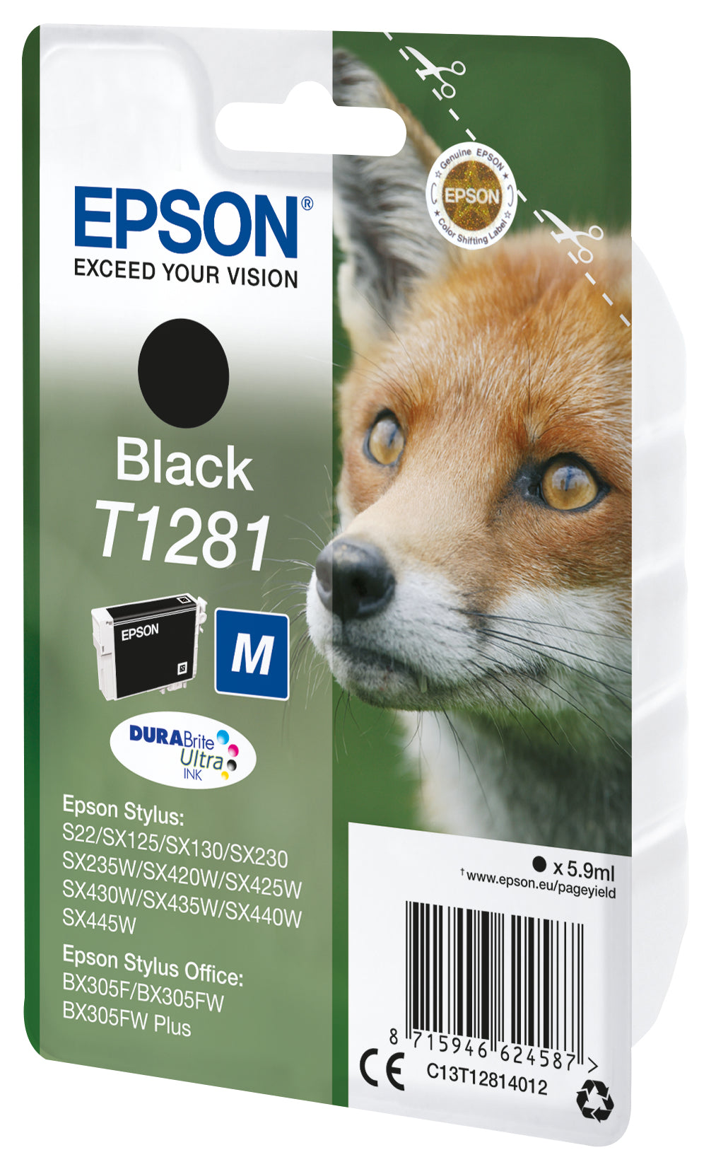 Fox Tinta negra T1281 DURABrite Ultra Zorro