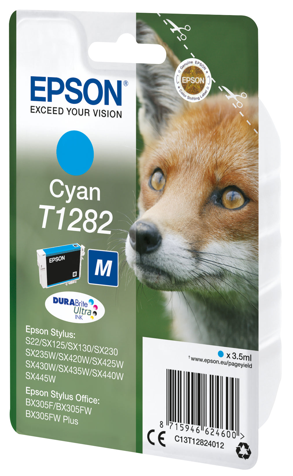 Fox Tinta cian T1282 DURABrite Ultra Zorro