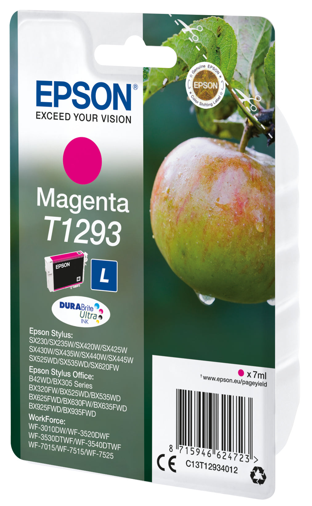 Apple Tinta magenta T1293 DURABrite Ultra Manzana