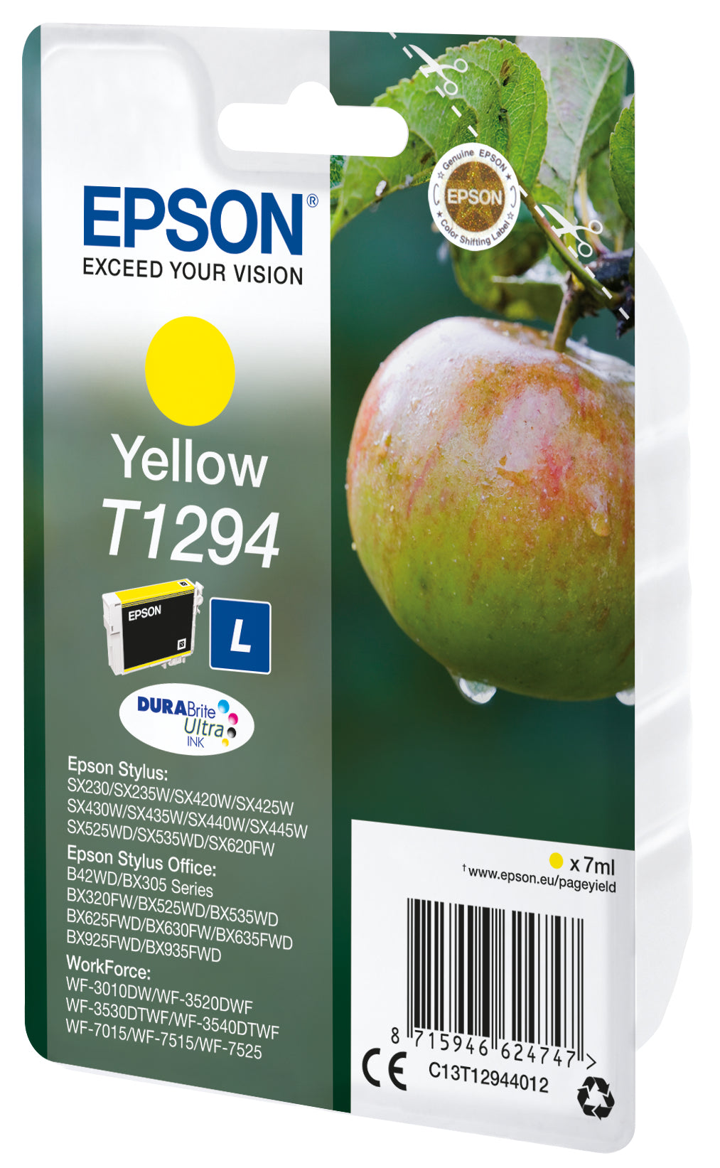 Apple Tinta amarilla T1294 DURABrite Ultra Manzana