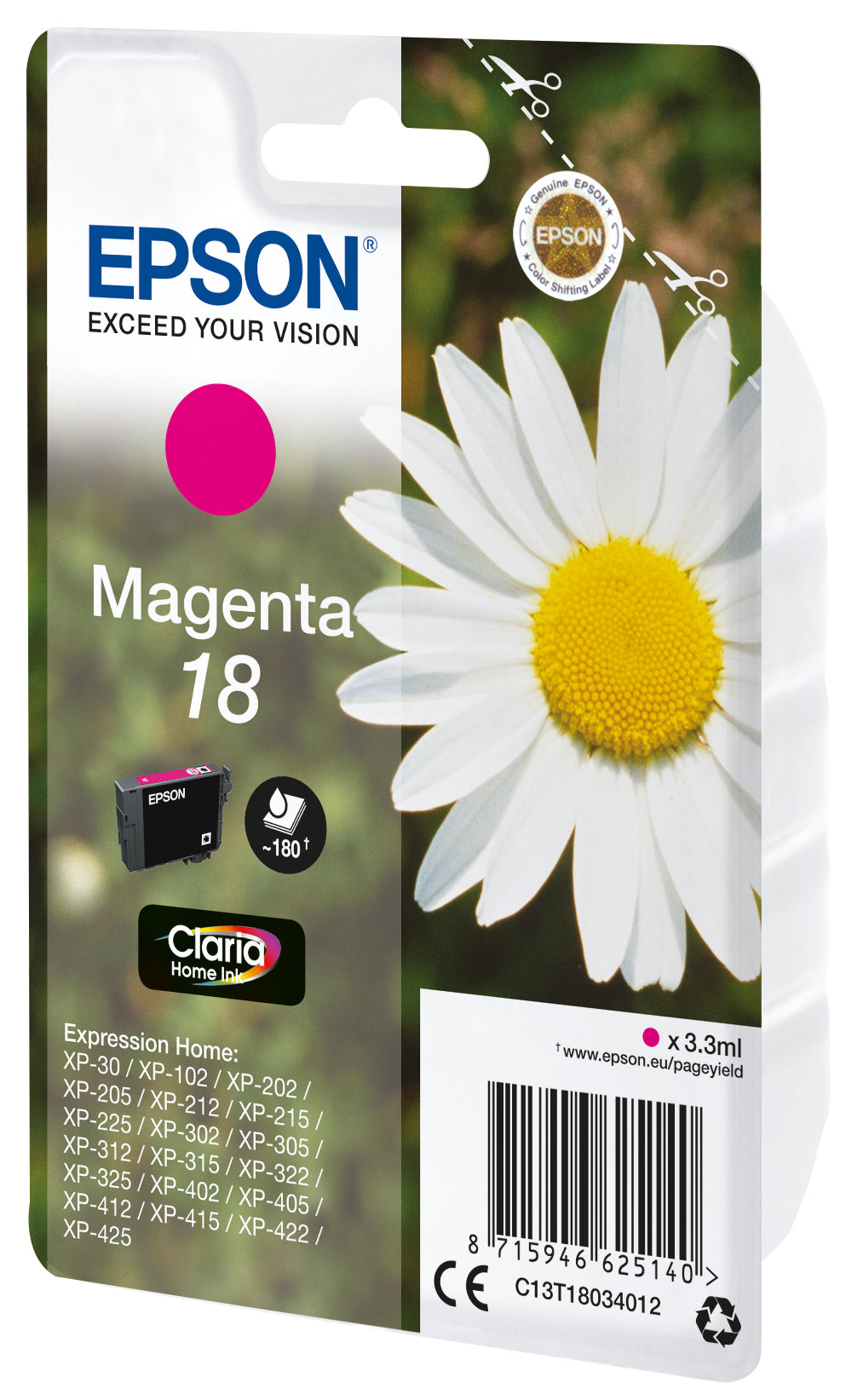 Daisy Cartucho 18 magenta