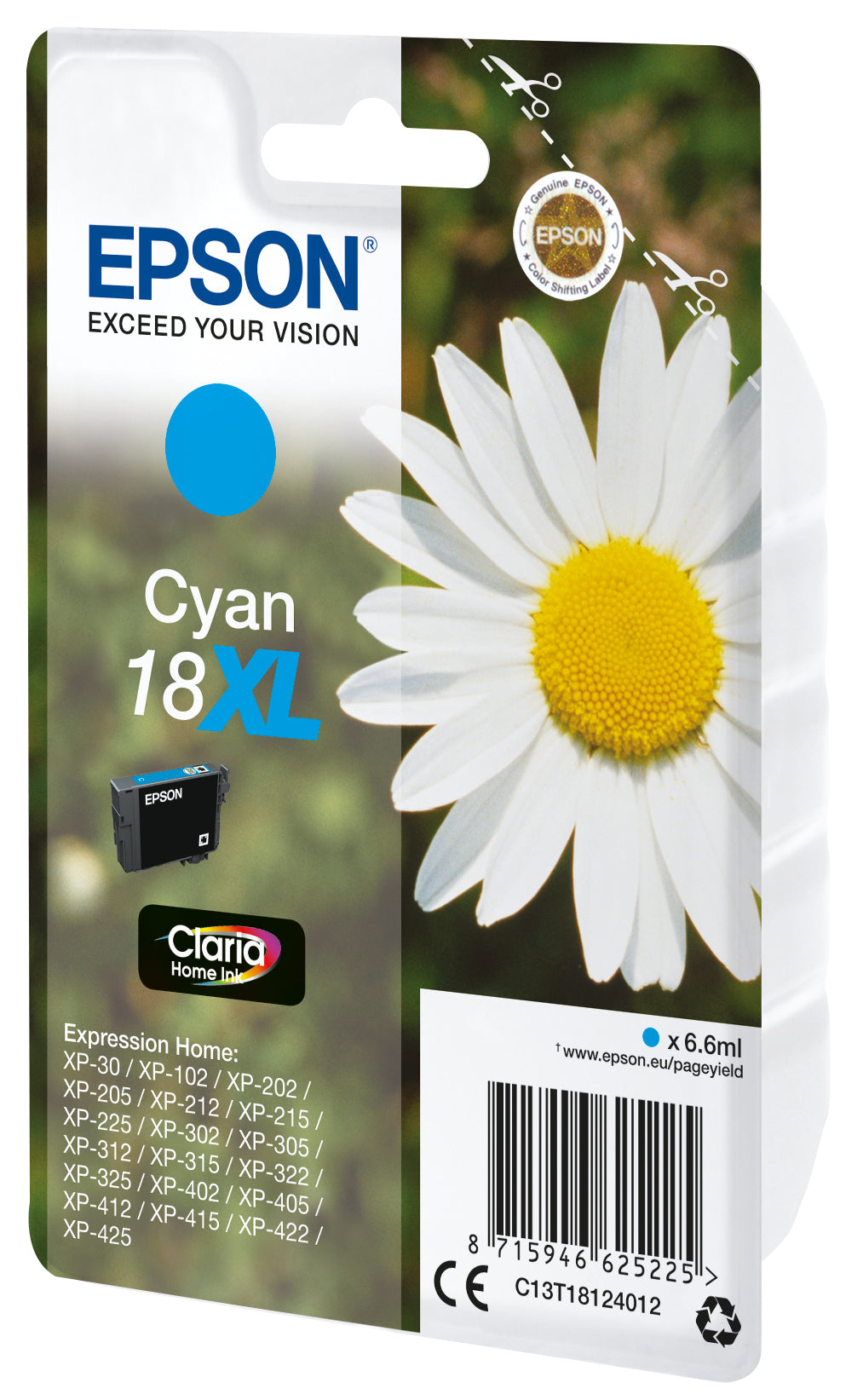 Daisy Cartucho 18XL cian