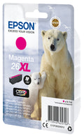 Polar bear Cartucho 26XL magenta