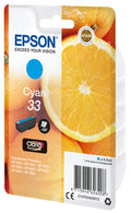 Oranges Singlepack Cyan 33 Claria Premium Ink