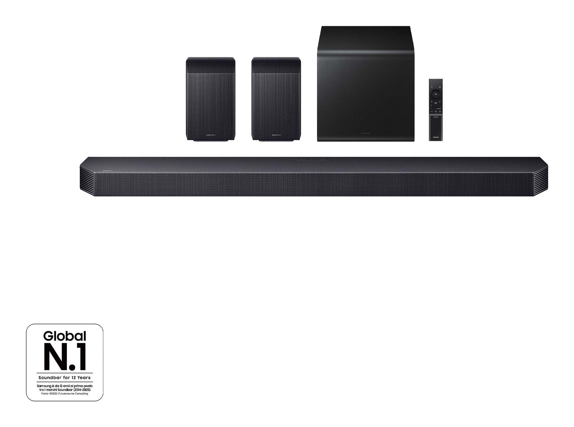 HW-Q930F/ZF altavoz soundbar Negro 9.1.4 canales 580 W