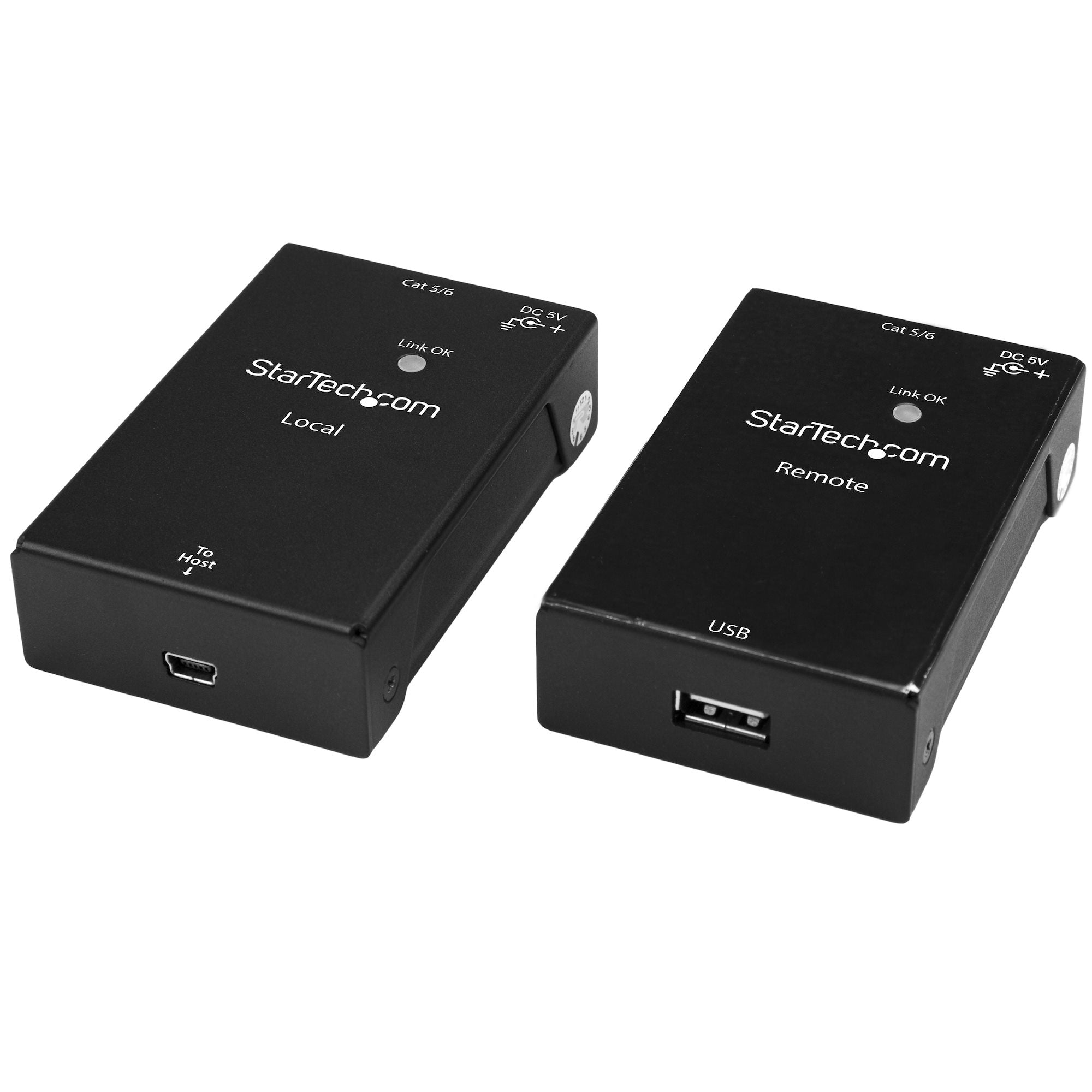 Extensor Alargador de 1 Puerto USB 2.0 por Cable Cat5 o Cat6 - 50m