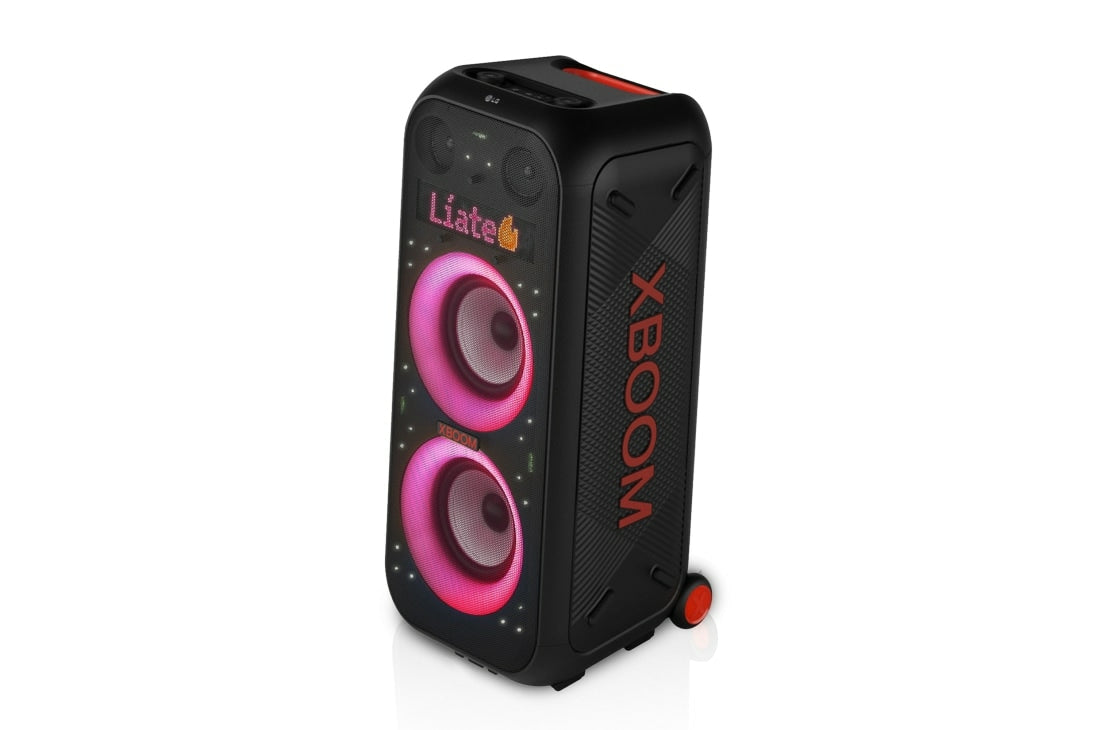 XL9T altavoz portátil o de fiesta Altavoz para fiestas Negro 1000 W