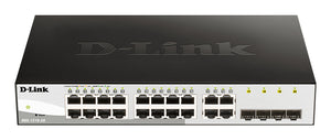 DGS-1210-20 Gestionado L2 Gigabit Ethernet (10/100/1000) 1U Negro