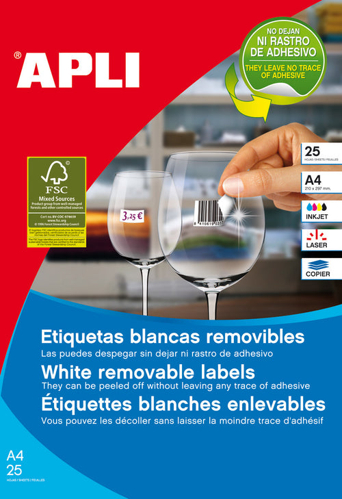 10199 etiqueta de impresora Blanco Etiqueta para impresora autoadhesiva