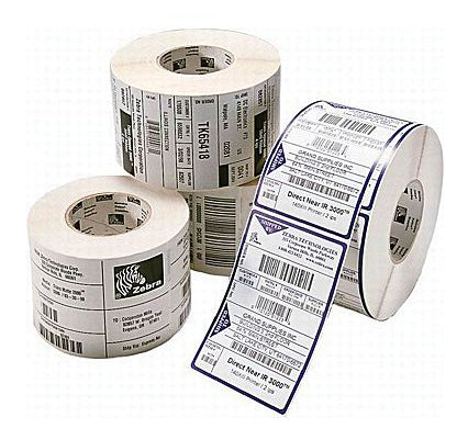 PolyE 3100T Blanco Etiqueta para impresora autoadhesiva