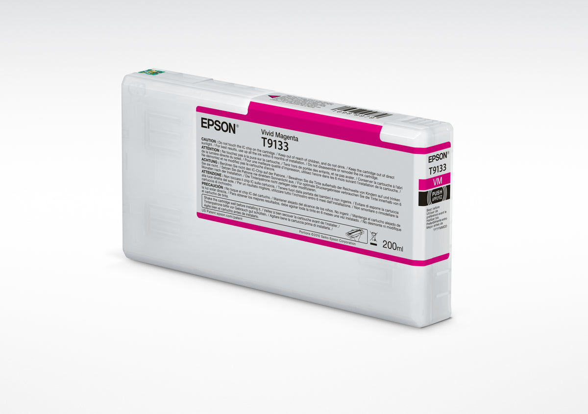 T9133 Vivid Magenta Ink Cartridge (200ml)