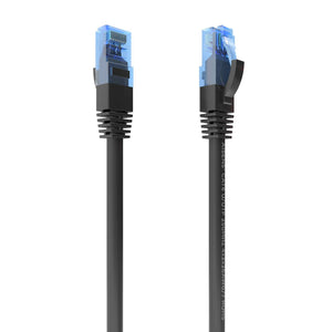 Cable De Red Latiguillo RJ45 Cat.6 UTP AWG26 CCA, Negro, 5.0 m