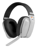 Kanji Auriculares Inalámbrico y alámbrico Diadema Juego USB Tipo C Bluetooth Blanco