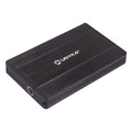 25201 Caja de disco duro (HDD) Negro 2.5"