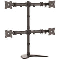 Base de Soporte Ajustable VESA para 4 Monitores de hasta 27 Pulgadas