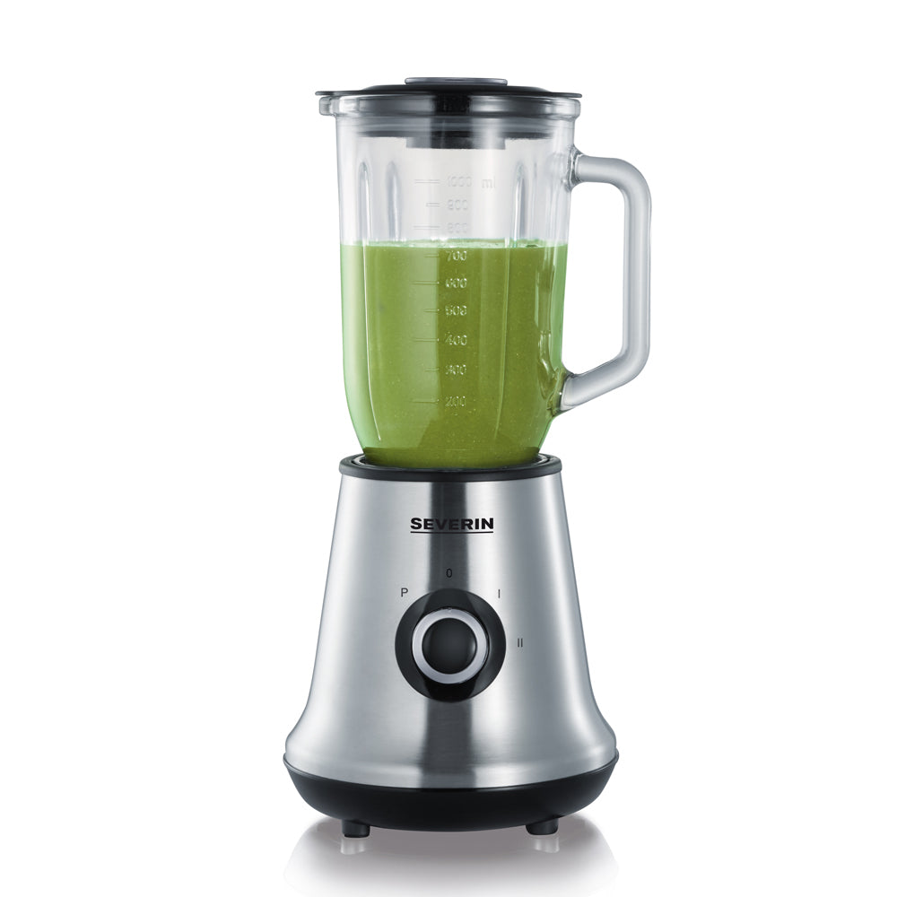 SM 3734 licuadora 1 L Batidora de vaso 500 W Negro, Acero inoxidable