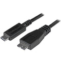 Cable Adaptador de 50cm USB-C a Micro USB-B - USB 3.1 (10Gbps) USB Tipo C