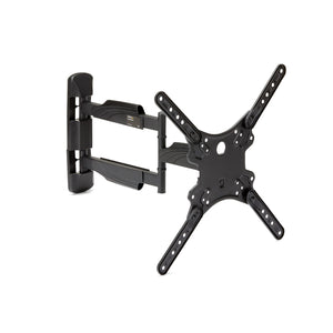 Soporte de Pared para TV de Movimiento Completo - Pantallas VESA de 32"-55" (35kg) - Soporte Universal para Pantalla Plana de Perfil Bajo - Brazo Articulado Resistente Ajustable en Inclinación/Giro
