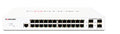 FortiSwitch 124E Gestionado L2 Gigabit Ethernet (10/100/1000) 1U Blanco