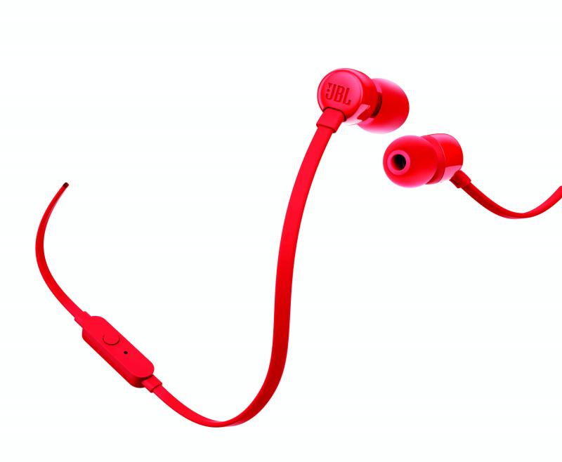 Tune 110 Auriculares Alámbrico Dentro de oído Llamadas/Música Rojo