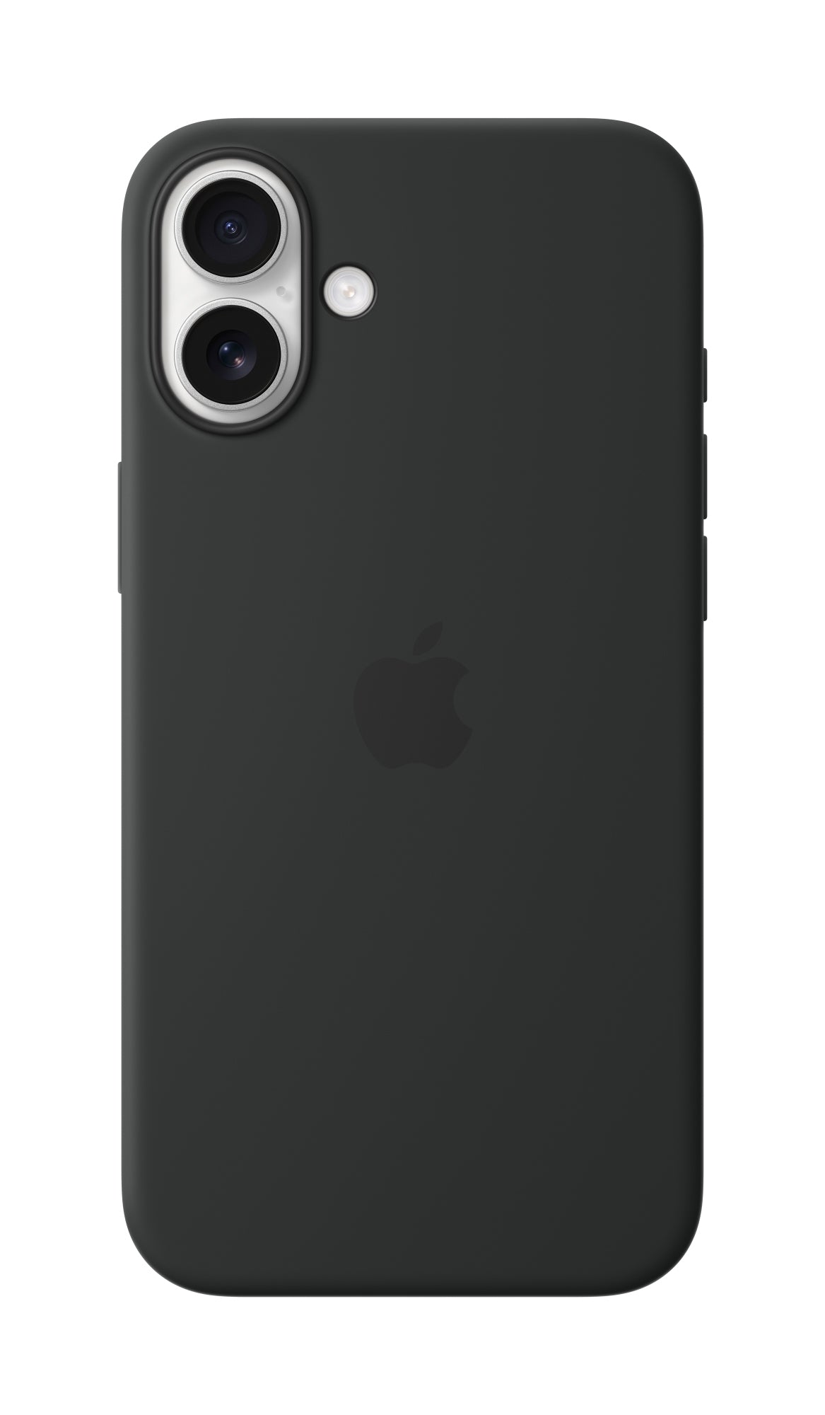 Funda de silicona con MagSafe para el iPhone 16 Plus - Negro
