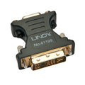 41199 cambiador de género para cable VGA DVI-I Negro, Oro