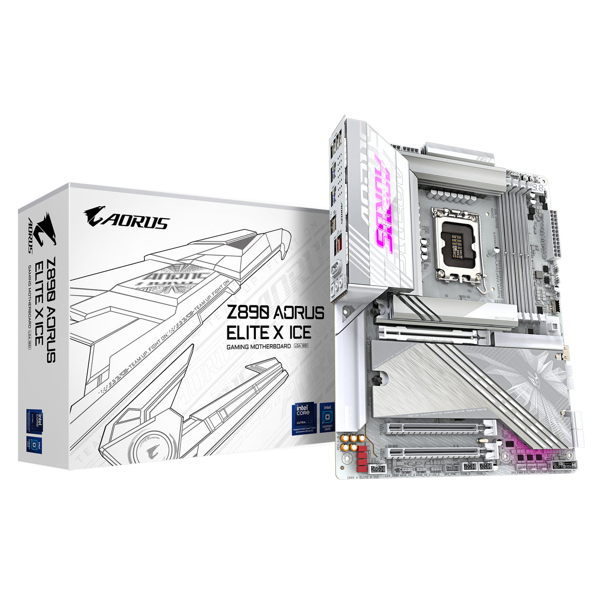 Placa base Z890 AORUS ELITE X ICE